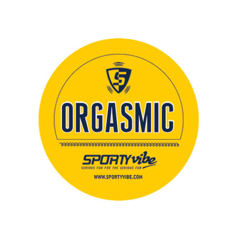 Maize and Blue SportyVibe™  sticker